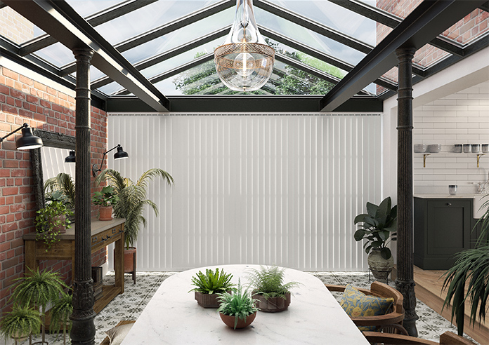 Andromeda, Breeze White - Vertical Blind - Image 9